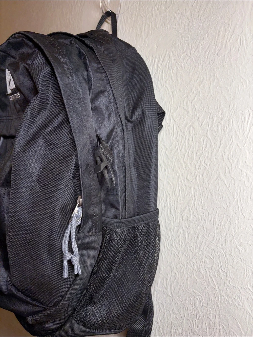 Ozark Trail Black and Gray Men's Backpack with Logo